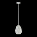Lampada pendente Pendant in Metallo Louvre Bianco-3