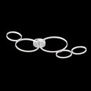 Plafoniera Modern in Metallo Olympia Bianco-2