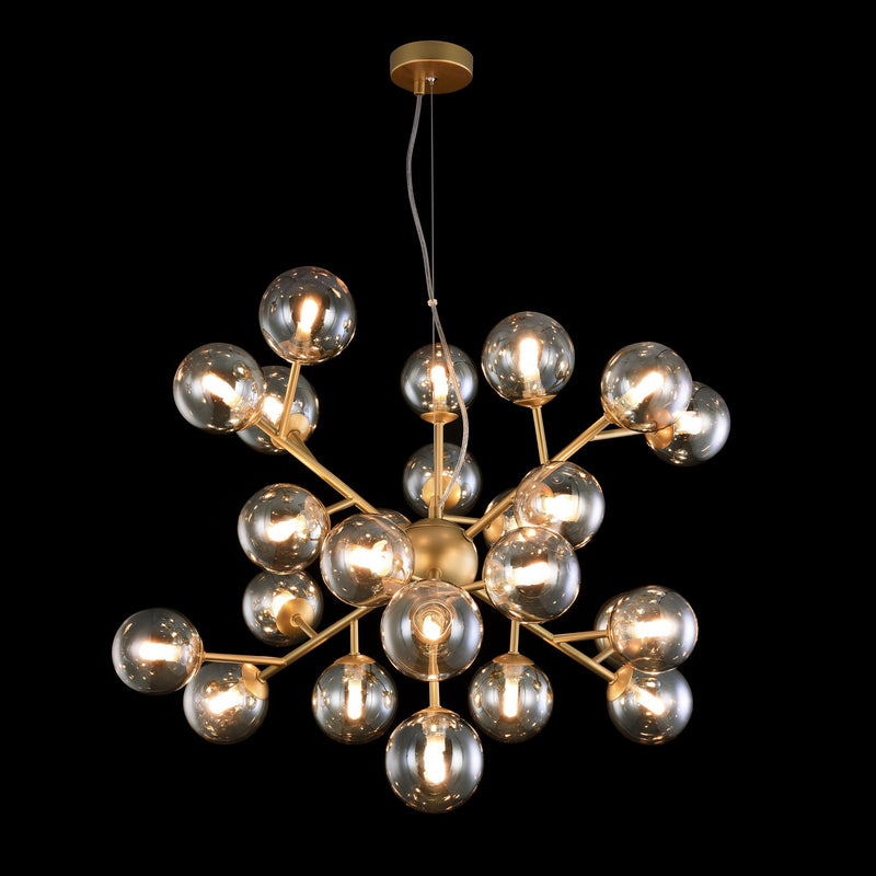 Lampada pendente Modern in Metallo Dallas Oro-3