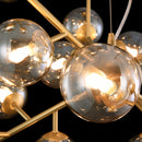 Lampada pendente Modern in Metallo Dallas Oro-7
