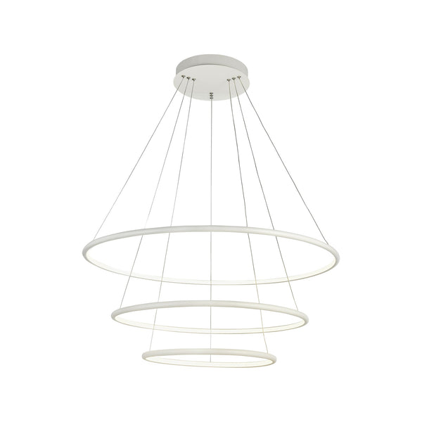 Lampada pendente Modern in Metallo Nola Bianco online