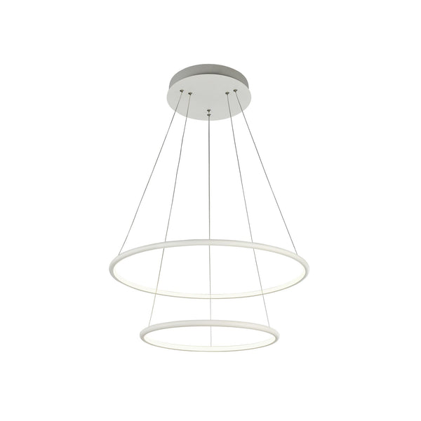 acquista Lampada pendente Modern in Metallo Nola Bianco