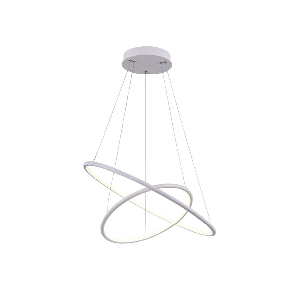 online Lampada pendente Modern in Metallo Nola Bianco