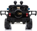 Macchina Elettrica per Bambini 2 Posti Maxi Fuoristrada 12V Happy Kids Nera-9