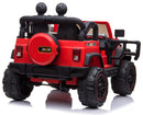 Macchina Elettrica per Bambini 2 Posti Maxi Fuoristrada 12V Happy Kids Rossa-8