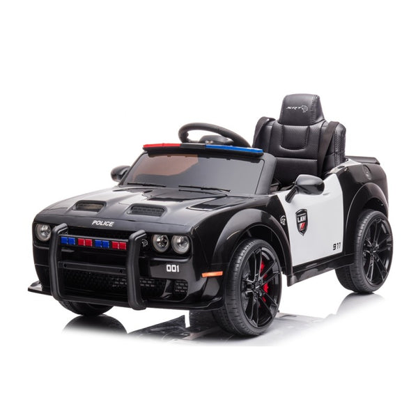 sconto Macchina Elettrica della Polizia per Bambini 12V Dodge SRT Police Nera