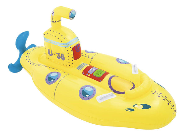 Cavalcabile Sottomarino giallo 165x86 cm con maniglie e oblò Bestway 41098 prezzo