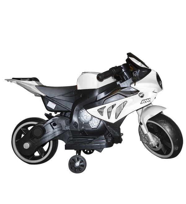 Moto Elettrica Arrow per Bambini 6V con Luci e Suoni Bianco sconto