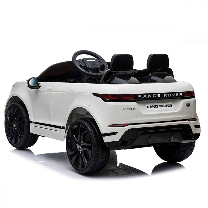 Macchina Elettrica per Bambini 12V Land Rover Evoque Bianca-3