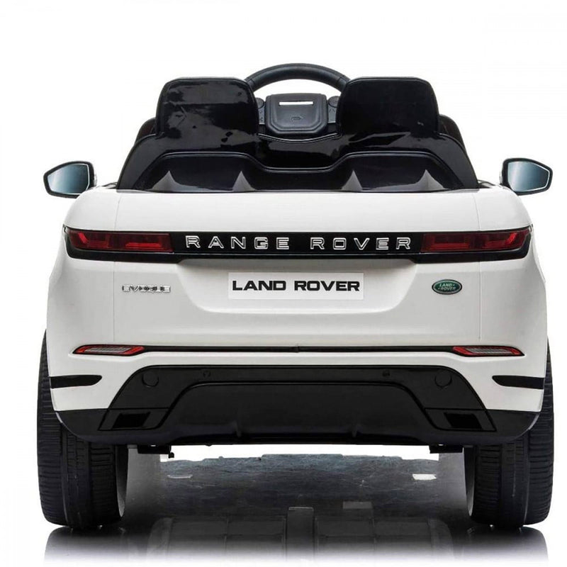 Macchina Elettrica per Bambini 12V Land Rover Evoque Bianca-4