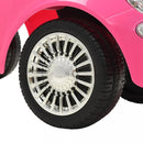 Macchina Cavalcabile per Bambini Fiat 500 Rosa-4