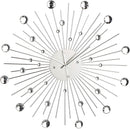 Orologio da Parete in Metallo Ø50 cm Stella di Cristallo-1