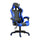 Sedia da Gaming Ergonomica 66x60x134 cm in Similpelle Blu