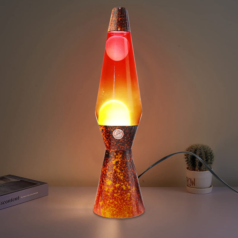 Lampada Lava Lamp 40cm Base Fantasia Volcano e Magma Rosso – acquista su  Giordano Shop