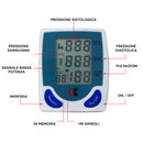Misuratore Automatico di Pressione Arteriosa da Polso con Monitor-4