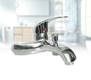 Miscelatore rubinetto per vasca da bagno in acciaio cromato monocomando-3