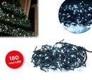 Luci di Natale 180 LED 9,16m Bianco Freddo da Interno-1