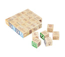 Playset pedagogico 30 pz in legno cubi 3x3 cm con animali lettere e numeri-5