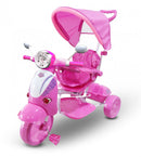 Triciclo Passeggino per Bambini Rosa-1