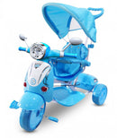 Triciclo Passeggino per Bambini Azzurro-1