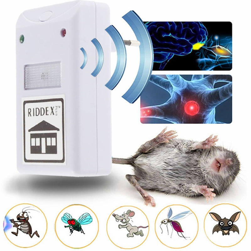 Repellente Elettrico ad Ultrasuoni per topi e insetti