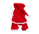 Vestito Babbo Natale per Cani in Poliestere Rosso-1