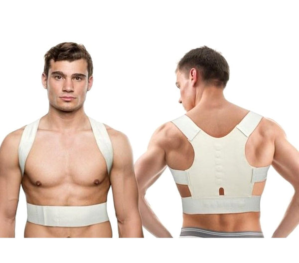 acquista Supporto tutore a fascia con 12 magneti unisex correzione postura schiena spalle L/XL