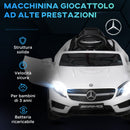 Macchina Elettrica per Bambini 6V con Licenza Mercedes GLA 45 Bianco-4