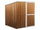 Casetta Box da Giardino in Lamiera di Acciaio Porta Utensili 175x185x192 cm Enaudi Legno