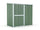Casetta Box da Giardino in Lamiera di Acciaio Porta Utensili 174x100x174 cm Enaudi Verde