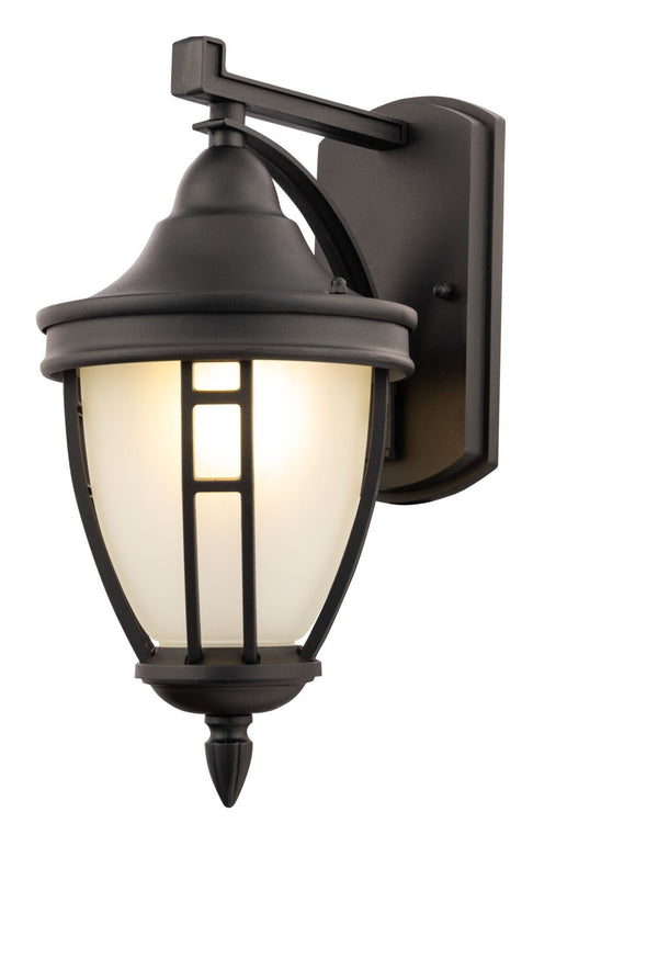 Lampada da parete Outdoor in Alluminio Rivoli Nero sconto