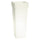 Vaso Luminoso da Giardino a LED 40x40x100 cm in Resina 5W Oak Bianco Caldo