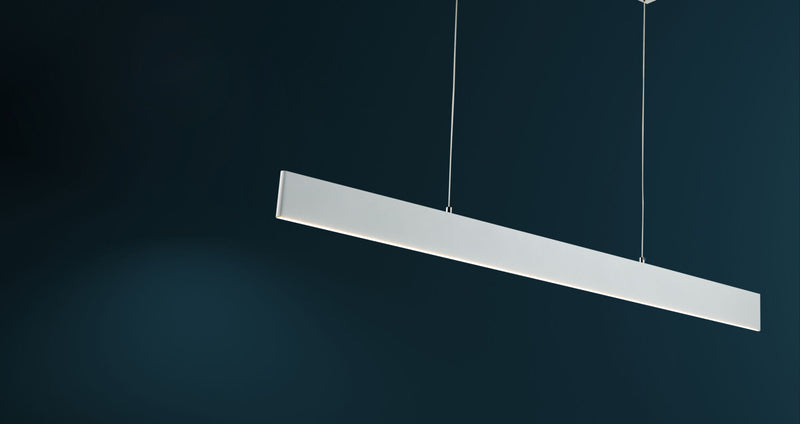 Lampada pendente Pendant in Metallo Step Bianco-2