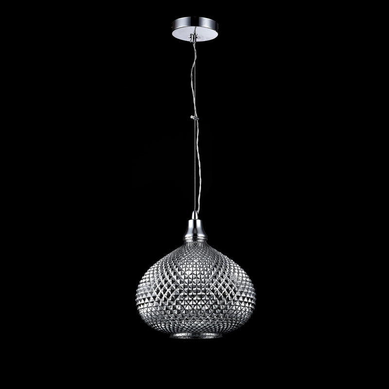 Lampada pendente Pendant in Metallo Moreno Cromo-3