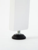 Tavolo Pieghevole Salvaspazio 70x100x71,5 cm Party in Legno e Laminato Bianco-6