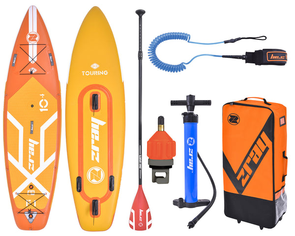 online SUP Tavola Stand Up Paddle Gonfiabile 315x84x15 cm Kayak ZRAY Fury Arancione