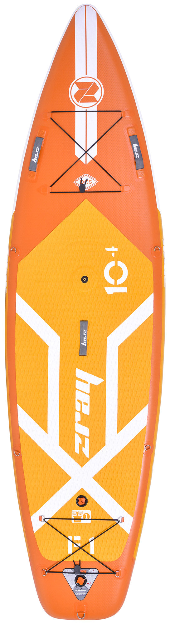 SUP Tavola Stand Up Paddle Gonfiabile 315x84x15 cm Kayak ZRAY Fury Arancione-3