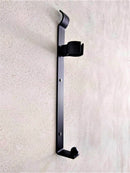 Portabottiglie da Parete 39x3,3 cm in Acciaio Giove Nero-4