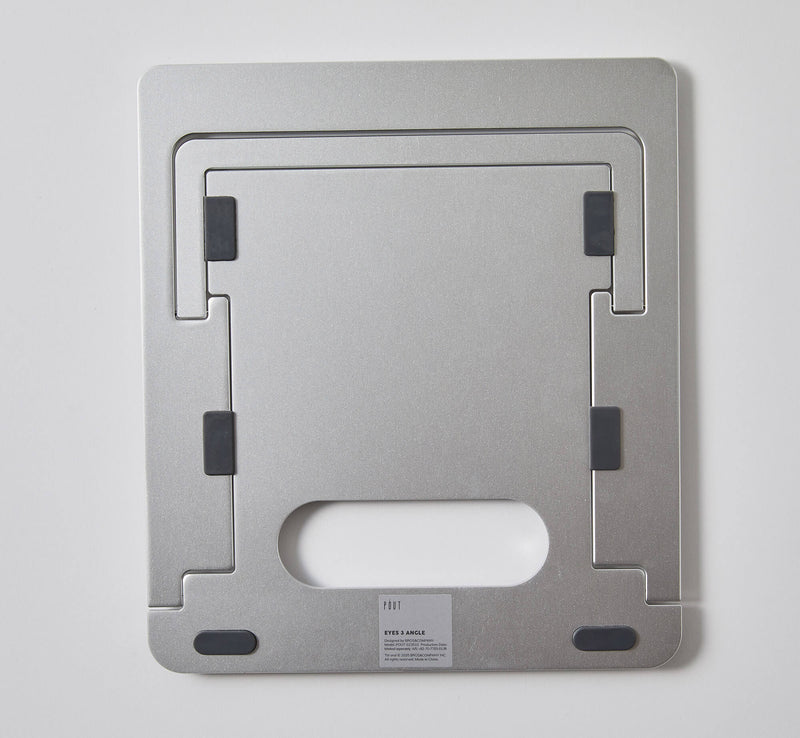 Supporto Pieghevole per PC Portatile Laptop 24x5x0,5 cm in Alluminio Silver-6
