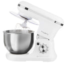 Impastatrice 5 litri 1200W con ciotola in acciaio Pyramidea IP5005W Bianco-3