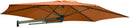 Ombrellone da Giardino a Parete Ø2,70m Maffei Parrot P3 Arancione-1