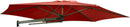 Ombrellone da Giardino a Parete Ø2,70m Maffei Parrot P3 Rosso-1