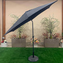 Ombrellone da Giardino in Alluminio Ø3m Nero-3