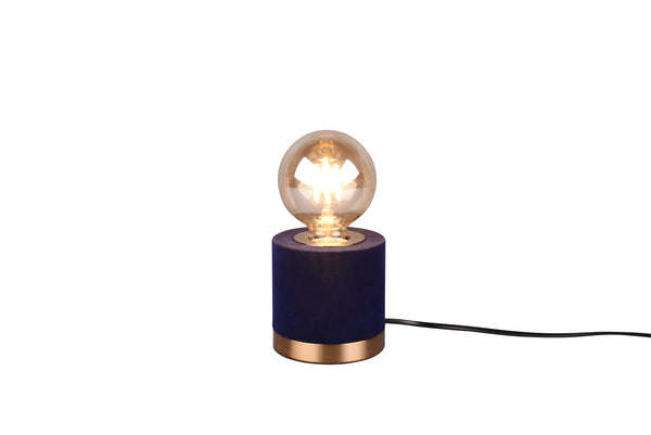 Lampada tavolo da Interno a LED in Tessuto Blu acquista