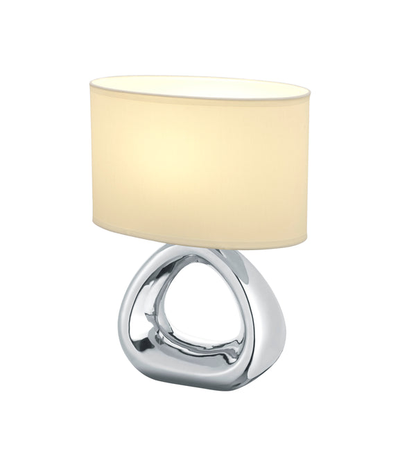 Lampada tavolo da Interno  E27 in Ceramica Argento prezzo