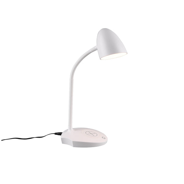 acquista Lampada tavolo da Interno a LED in Plastica Bianco