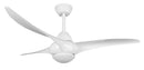 Ventilatore da Soffitto con 3 Pale e Lampada LED SMD Ø145 cm 3 Velocità Bianco Opaco-3