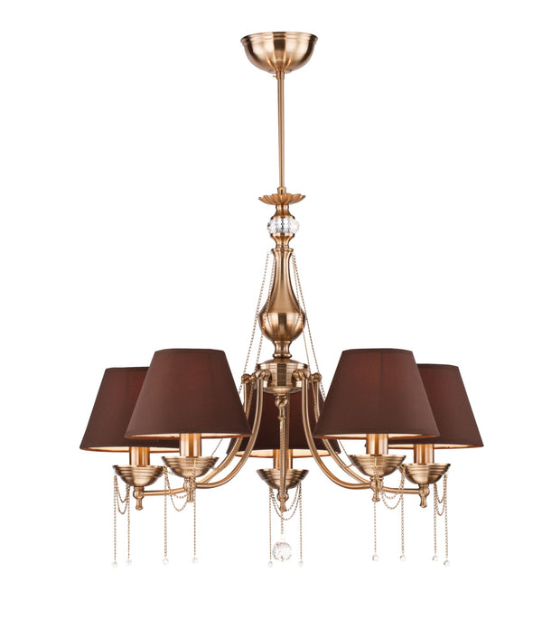 sconto Lampadario Royal Classic in Metallo Chester Ottone