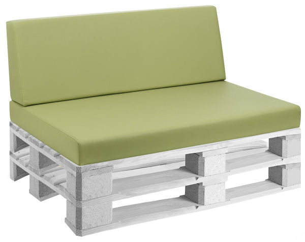 Cuscini per Pallet 120x80 cm Seduta e Schienale in Similpelle Mariotti Reforma Lime online