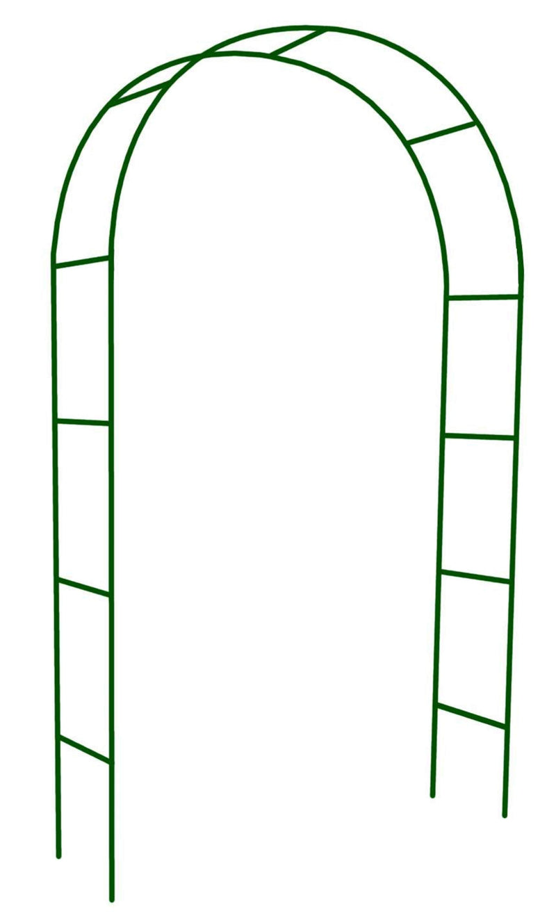 Arco per Piante Rampicanti da Giardino 140x37x220 cm in Acciaio Verde –  acquista su Giordano Shop